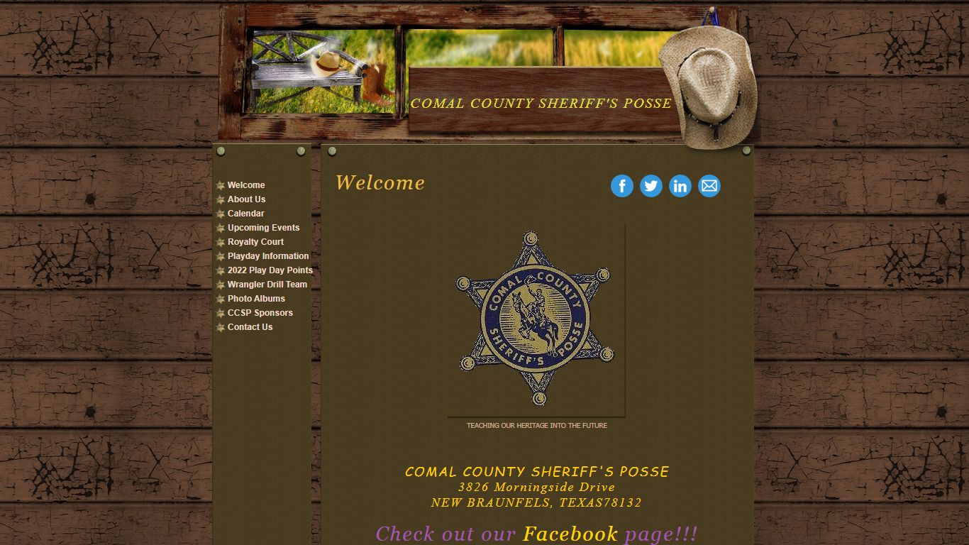 COMAL COUNTY SHERIFF'S POSSE - ccspevents.com